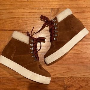 New Steve Madden Wedge Sneaker Booties!!!